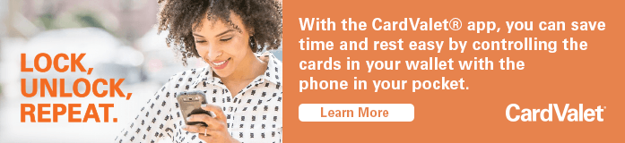 Control the cards in your wallet with CardValet